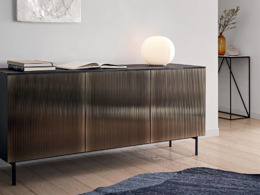 Madia Universal a Specchio bronzo di Calligaris