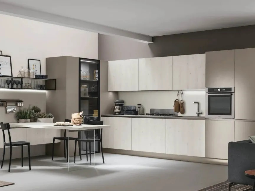 Cucina Moderna con penisola Infinity di Stosa