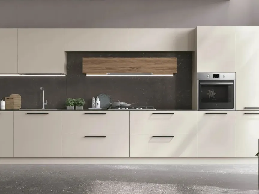 Cucina Moderna lineare Infinity di Stosa